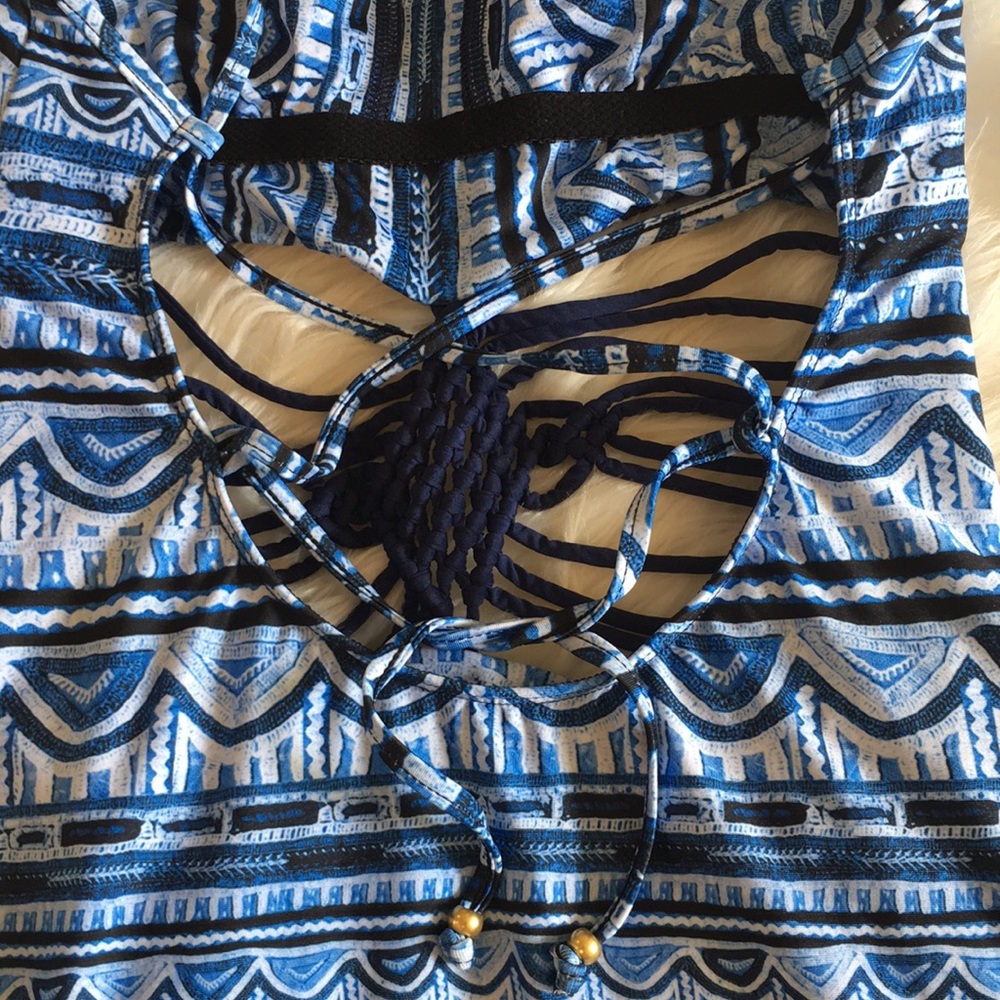 Nanette Lepore Santorini Scallop Cover-upMaxiDress - Picture 12 of 16